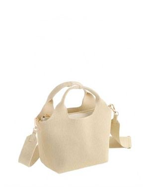 Shiraleah Robbie Mini Tote Bag - Natural