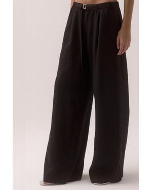 SOVERE Espy Wide Leg Pants - Black