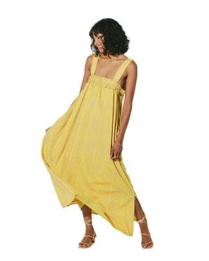 Cleobella Melani Ankle Dress - Yellow