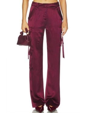 retroféte Andre Cargo Pants - Red