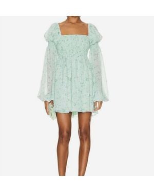 Caroline Constas Kinsley Mini Dress - Blue