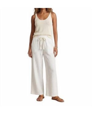 Elan Betsy Smock Pants - White