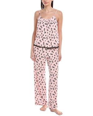 Sanctuary 2Pc Cami And Pant Set - Red