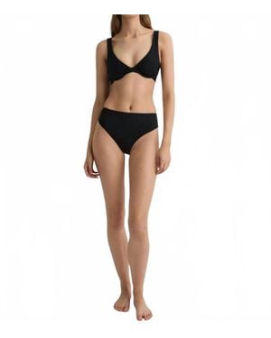 Bondi Born Fern Bikini Bottom - Black