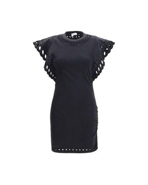 Isabel Marant Cotton Casual Dress - Black