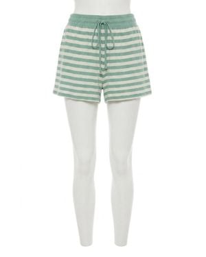 Z Supply Nori Stripe Short - Green