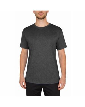 Galaxy By Harvic Galaxy Kick Start Gear Short Sleeve Moisture-Wicking Quick Dry Performance Crew Neck Tee - Black