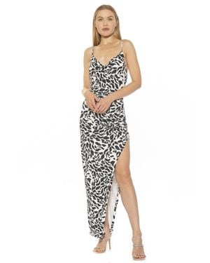 Alexia Admor Frankie Maxi Dress - Metallic