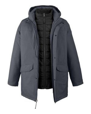 CORE365 Inspire 3-In-1 Jacket With Insulated Liner - Black