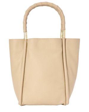 J.McLaughlin Lockwood Leather Handbag - Natural