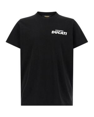 DSquared² Capsule X Ducati T-Shirt - Black