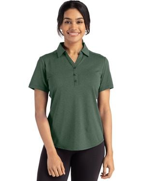 Cutter & Buck Forge Eco Stretch Recycled Short Sleeve Polo - Green