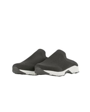All Black Amazing Knit Mule - Black