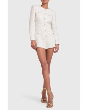Amanda Uprichard Fallon Romper - White