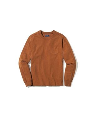 Grayers New Cooper Garment Dyed Pocket Tee - Brown