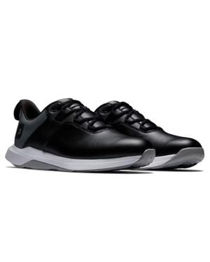Footjoy Prolite 56922 Leather Waterproof Spikeless Golf Shoes Fj21 - Black