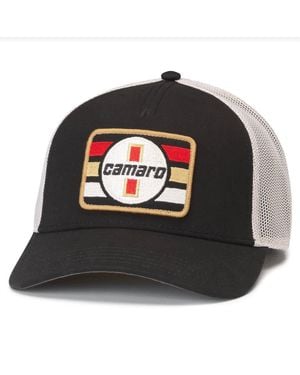 American Needle Chevrolet Camaro Twill Valin Patch Hat - Black