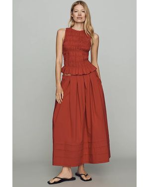Faithfull the Brand Cales Maxi Skirt - Red