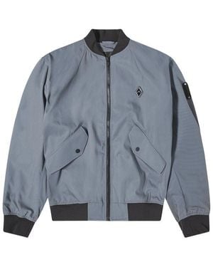A_COLD_WALL* A Cold Wall Cinch Bomber Jacket - Blue