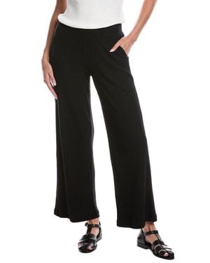 Velvet By Graham & Spencer Stretch Rib Pant - Black