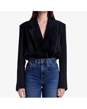 Smythe Blazer Bodysuit - Blue