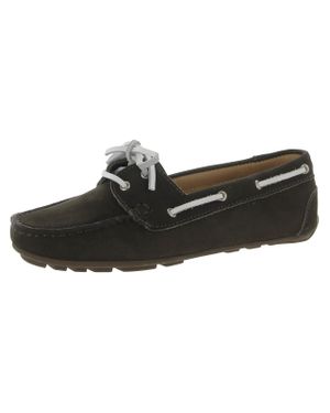 Driver Club USA Dytona Leather Slip-On Moccasins - Black