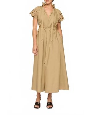 Clea Amaretti Reversible Maxi Dress - Natural