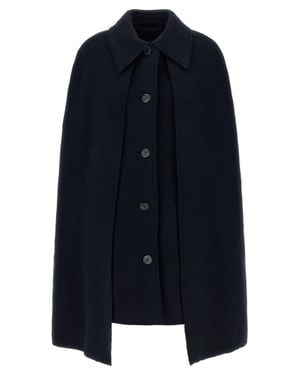 TOTEME Wool Cape - Blue