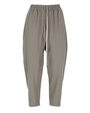 Rick Owens Wool Pants - Gray