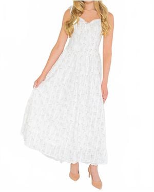 Kestan Bailey Maxi Dress - White