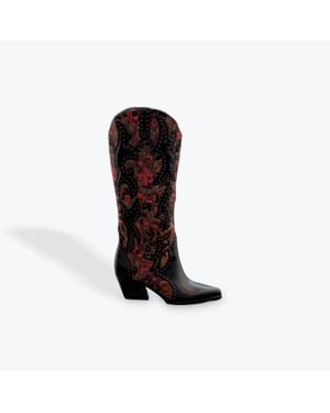 Jessica Simpson Zaikes Western Boots - Brown