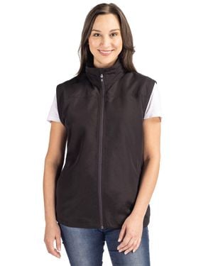 Cutter & Buck Charter Eco Recycled Full-Zip Vest - Black