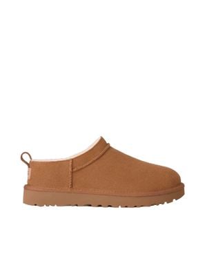 UGG W Classic Micro Chestnut Sabot - Brown