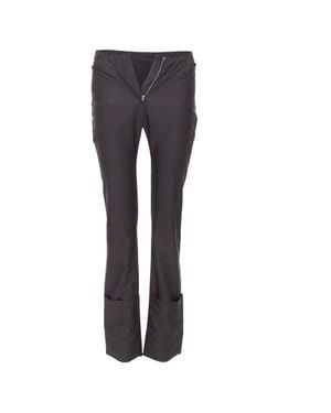Helmut Lang Flare Pants - Gray