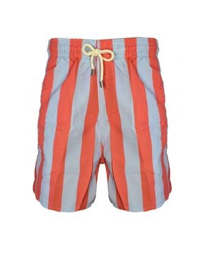Solid & Striped The Classic Drawstrings Swim Shorts Trunks - Red