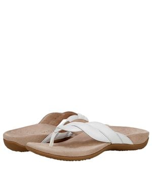 Vionic Bella Braid Thong Sandals J4526L1100 - Brown