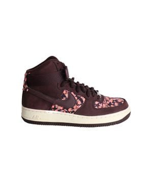 Nike X Liberty London Air Force 1 High-Top Sneakers - Purple
