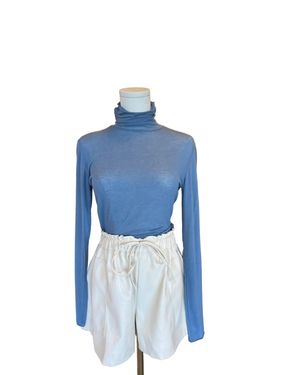 Scandal Italy Ortensia Top - Blue