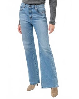 Johnny Was The High Rise Wide Leg Jean - Blue
