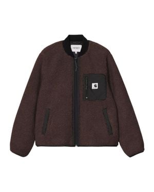 Carhartt Palisander Janet Polyester Fleece Jacket - Brown