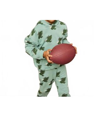 Lewis Eagle Hoodie - Green