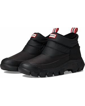 HUNTER Intrepid Ankle Snow Boot - Black
