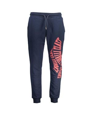 Roberto Cavalli Cotton Sweatpants - Blue