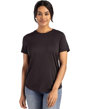 Cutter & Buck Coastline Epic Comfort Recycled Short Sleeve Tee - Black