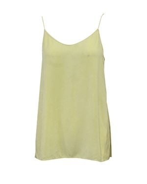Theory Easy Slip Camisole Top - Green