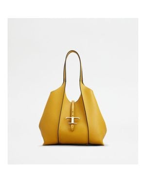 Tod's T Timeless Shopping Bag - Yellow