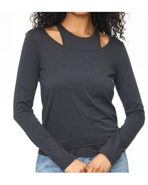Pistola Leah Double Layered Long Sleeve Top - Gray
