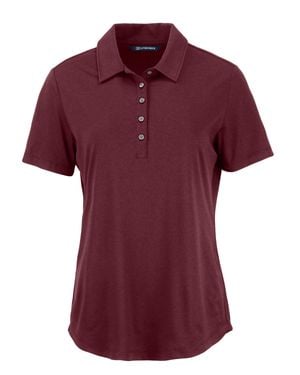Cutter & Buck Coastline Epic Comfort Recycled Polo - Red