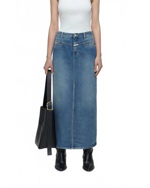 Closed Denim Midi Skirt - Blue