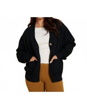 Known Supply Mars Sweater Cardigan - Black